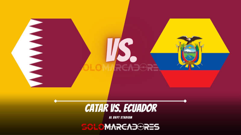 VER AQUI Ecuador vs. Qatar en Mundial 2022: fecha, horarios de TV y canales para ver el partido