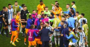 FIFA abrió un expediente disciplinario a la selección Argentina por los incidentes con Países Bajos