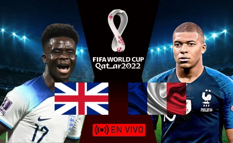 EN DIRECTO Inglaterra vs Francia: horario, alineación y dónde ver los cuartos de final del Mundial de Qatar 2022