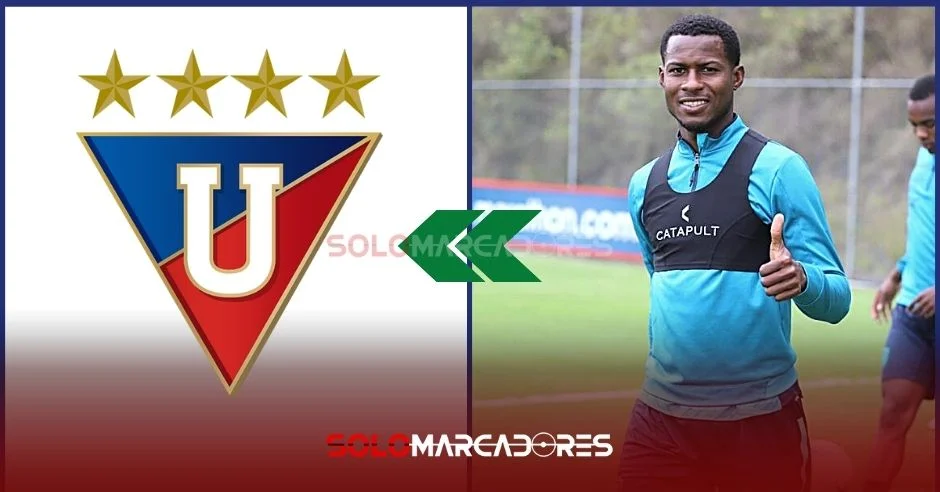 Liga de Quito anunció oficialmente al lateral izquierdo Leonel Quiñónez