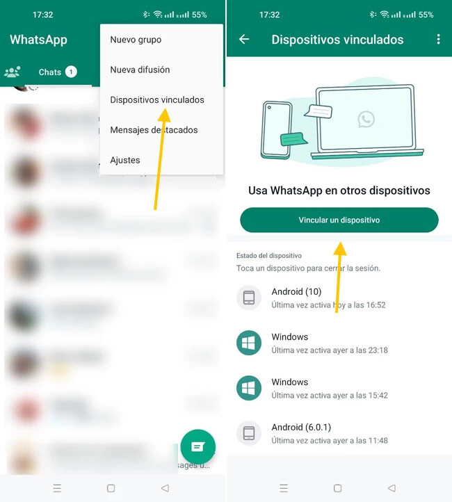 ¿Cómo conectar tu cuenta de WhatsApp en dos móviles al mismo tiempo? 3 ¿Cómo conectar tu cuenta de WhatsApp en dos móviles al mismo tiempo?