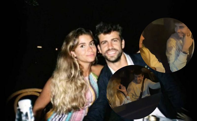 [MIRA AQUI EL VIDEO] Gerard Piqué y Clara Chía celebraron su primer aniversario en Barcelona