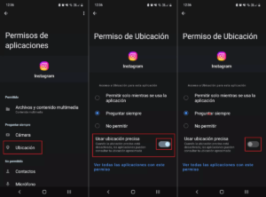 desactivar la ubicacion exacta en instagram