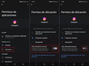 desactivar la ubicacion exacta en instagram