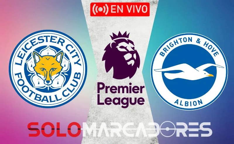 Cómo ver en vivo el partido de Leicester vs Brighton con Moisés Caicedo, Pervis Estupiñán y Jeremy - Horarios y canales de televisión y streaming.