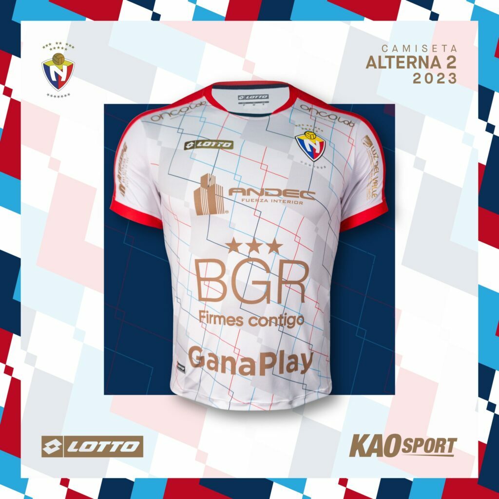 [FOTO] El Nacional revela su nuevo uniforme que usará en la LigaPro 2023