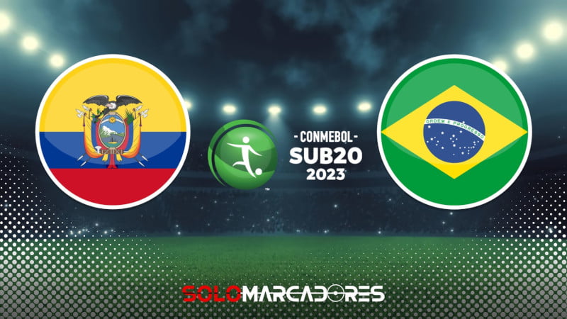 EN VIVO Brasil vs. Ecuador Dónde ver el Sudamericano Sub-20