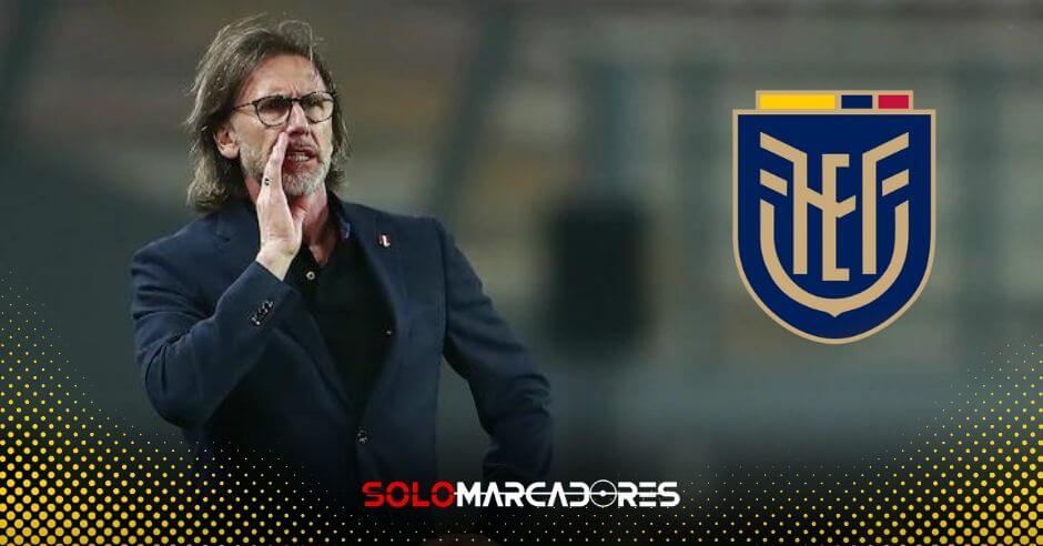 El entrenador argentino Ricardo Gareca estaría cerca de llegar a la Selección de Ecuador