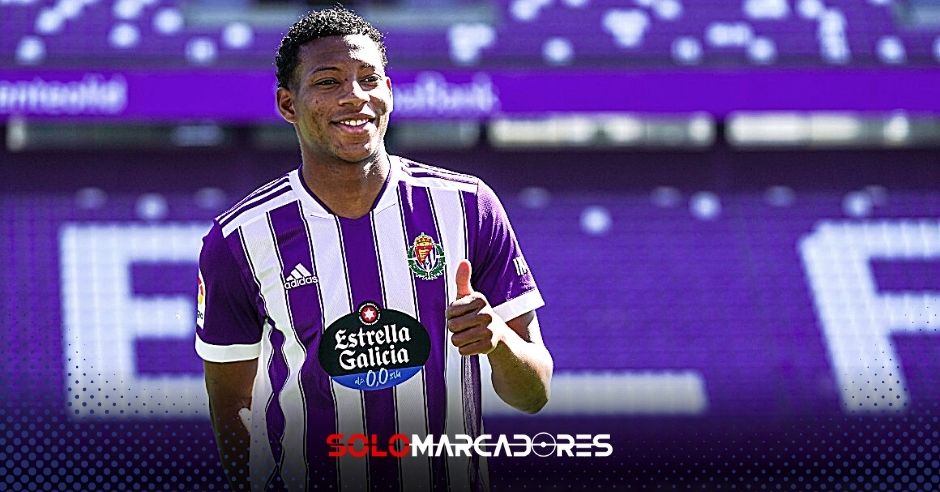 El extremo ecuatoriano Gonzalo Plata fue clave en el triunfo de Real Valladolid