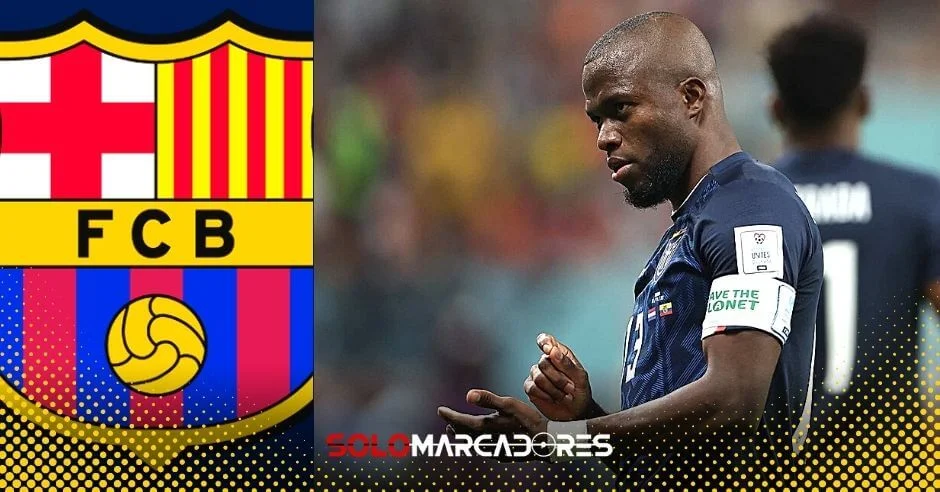 FC Barcelona considera al goleador ecuatoriano como una opción para fortalecer su ataque