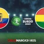 VER EN VIVO Ecuador vs. Bolivia por DIRECTV partido por el Sudamericano Sub-20 3 VER EN VIVO Ecuador vs. Bolivia por DIRECTV partido por el Sudamericano Sub-20