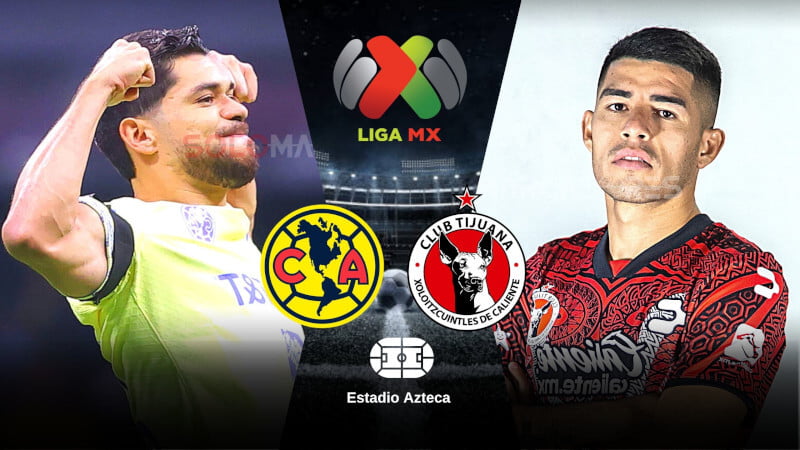 EN VIVO América vs. Tijuana partido por la fecha 8 del Clausura de la Liga MX 2023