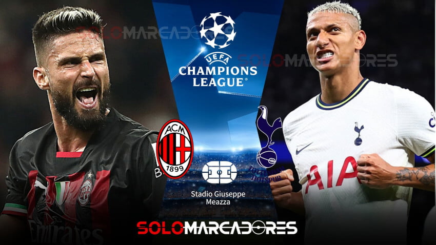 EN VIVO ESPN Milan vs. Tottenham este martes partido por la Champions League