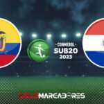 Ecuador vs. Paraguay EN VIVO Dónde ver el partido por el Sudamericano Sub 20