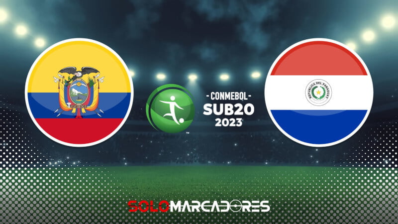 Ecuador vs. Paraguay EN VIVO Dónde ver el partido por el Sudamericano Sub 20