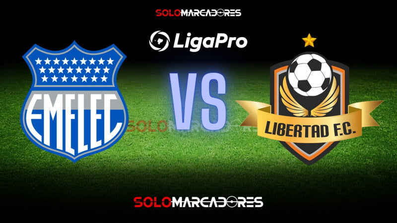 HOY Emelec vs. Libertad FC canales de TV para VER EN VIVO por la Liga Pro Serie A