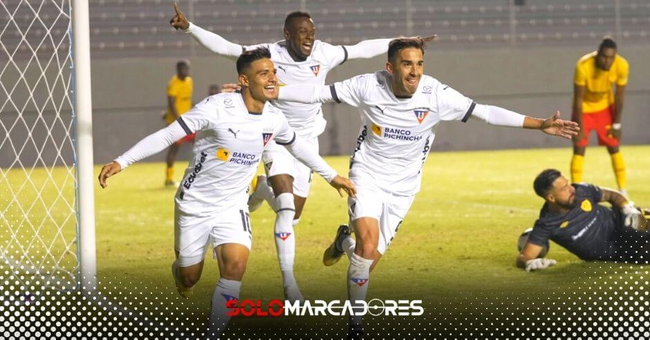 Liga de Quito gana el Superclásico Capitalino con goleada a Aucas ante su afición (VIDEO)