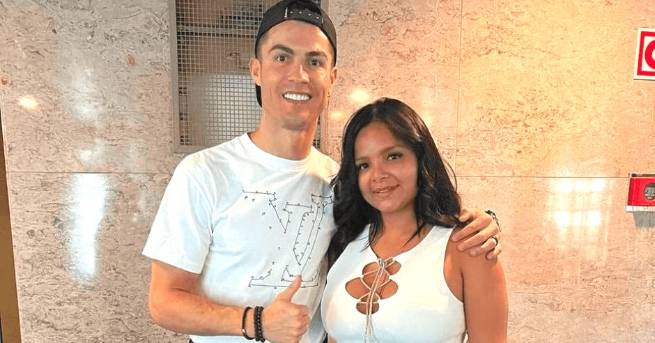 Cristiano Ronaldo habría tenido un encuentro íntimo con la venezolana Georgilaya