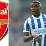 El Arsenal mantiene a Moisés Caicedo como uno de sus principales objetivos de fichaje