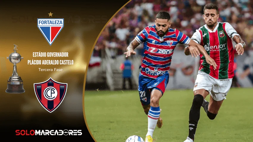 HOY Fortaleza vs. Cerro Porteño EN VIVO transmisión online por Fase 3 de Copa Libertadores 2023