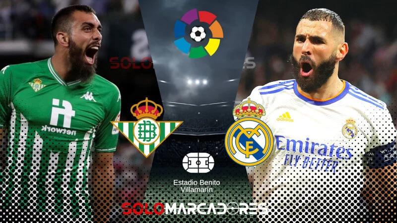 HOY Real Betis vs. Real Madrid EN VIVO, canal y hora que juegan el partido por LaLiga