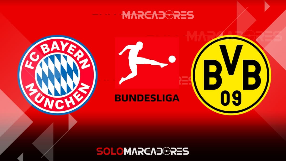 BAYERN VS. DORTMUND EN VIVO A TRAVÉS DE ESPN 4 Y STAR PLUS EN UN PARTIDO DE LA BUNDESLIGA