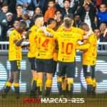 Barcelona Sporting Club celebra en Quito tras vencer a Liga de Quito