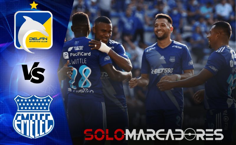 Delfín vs. Emelec EN VIVO: donde ver el partido por la fecha 4 de la LigaPro 2023