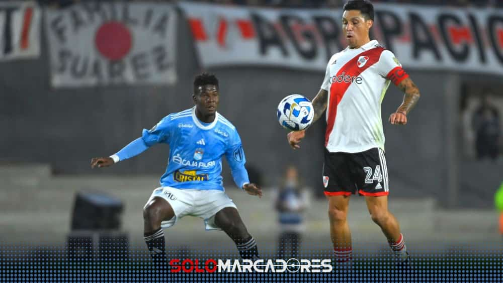 Goleada de River contra Sporting Cristal con golazo de Washington Corozo