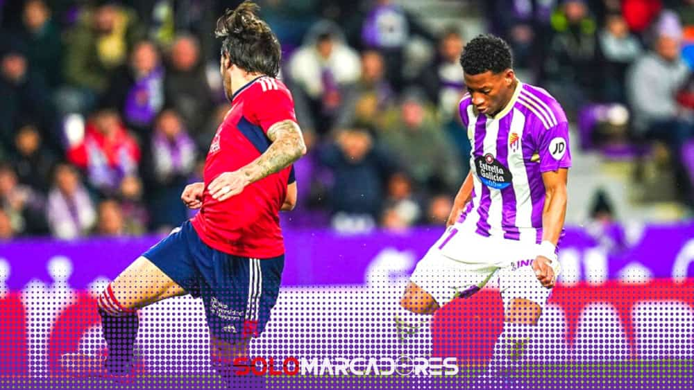 Gonzalo Plata encamina la salvación del Real Valladolid (VIDEO)