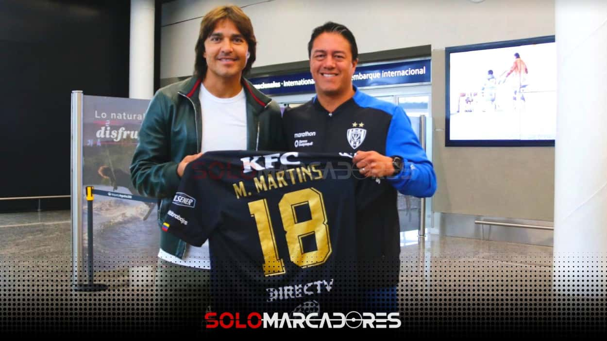 Marcelo Moreno Martins llega para liderar el ataque de IDV en la Copa Libertadores