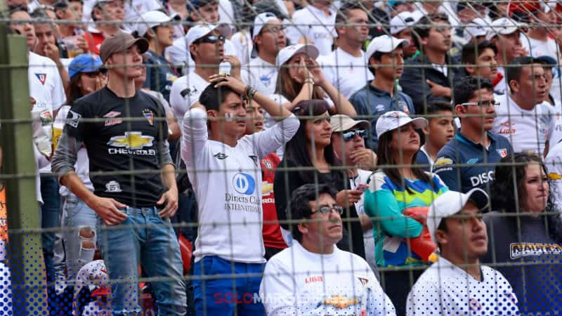 hinchada Liga de Quito