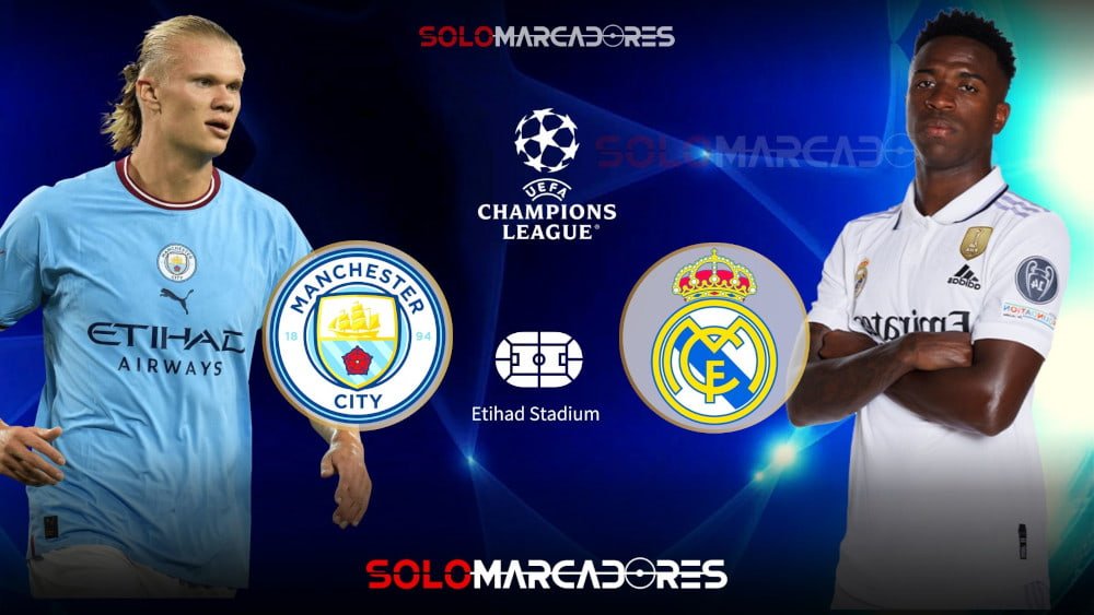 EN VIVO Real Madrid vs Manchester City dónde ver partido por la semifinal de la Champions League -2023