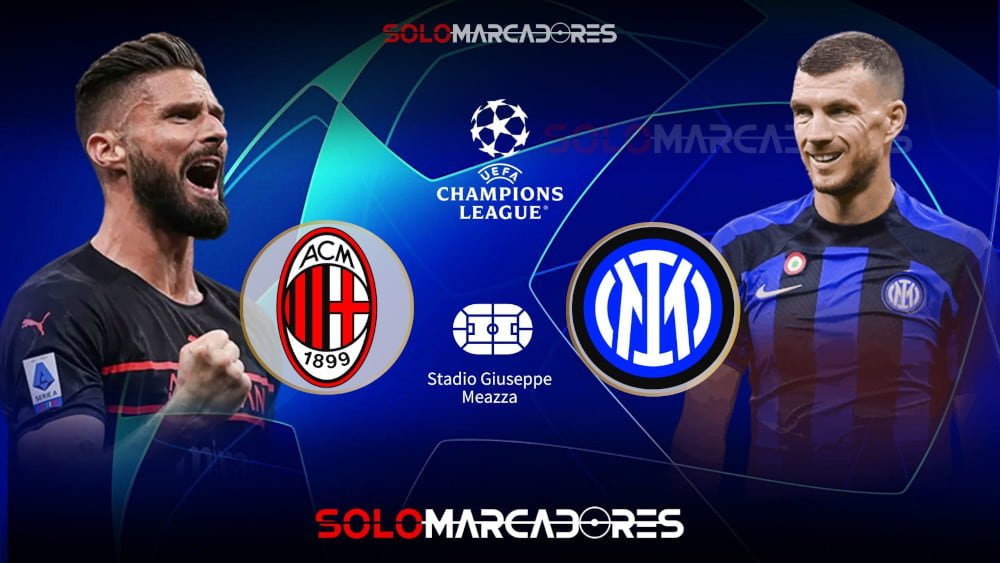 Inter vs Milan Champions League en Vivo