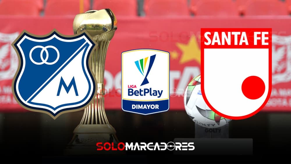 Millonarios vs Santa Fe EN VIVO por la Liga Betplay 2023