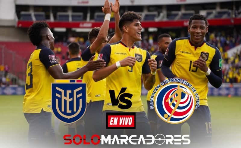 EN VIVO por ECDF Ecuador vs. Costa Rica: alineación, horario y dónde ver el partido amistoso