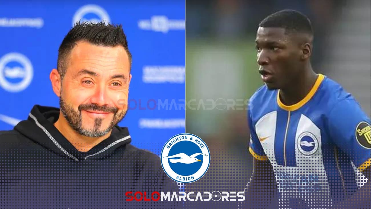 ¡Brighton! De Zerbi Niega Haber Prometido la Transferencia de Moisés Caicedo