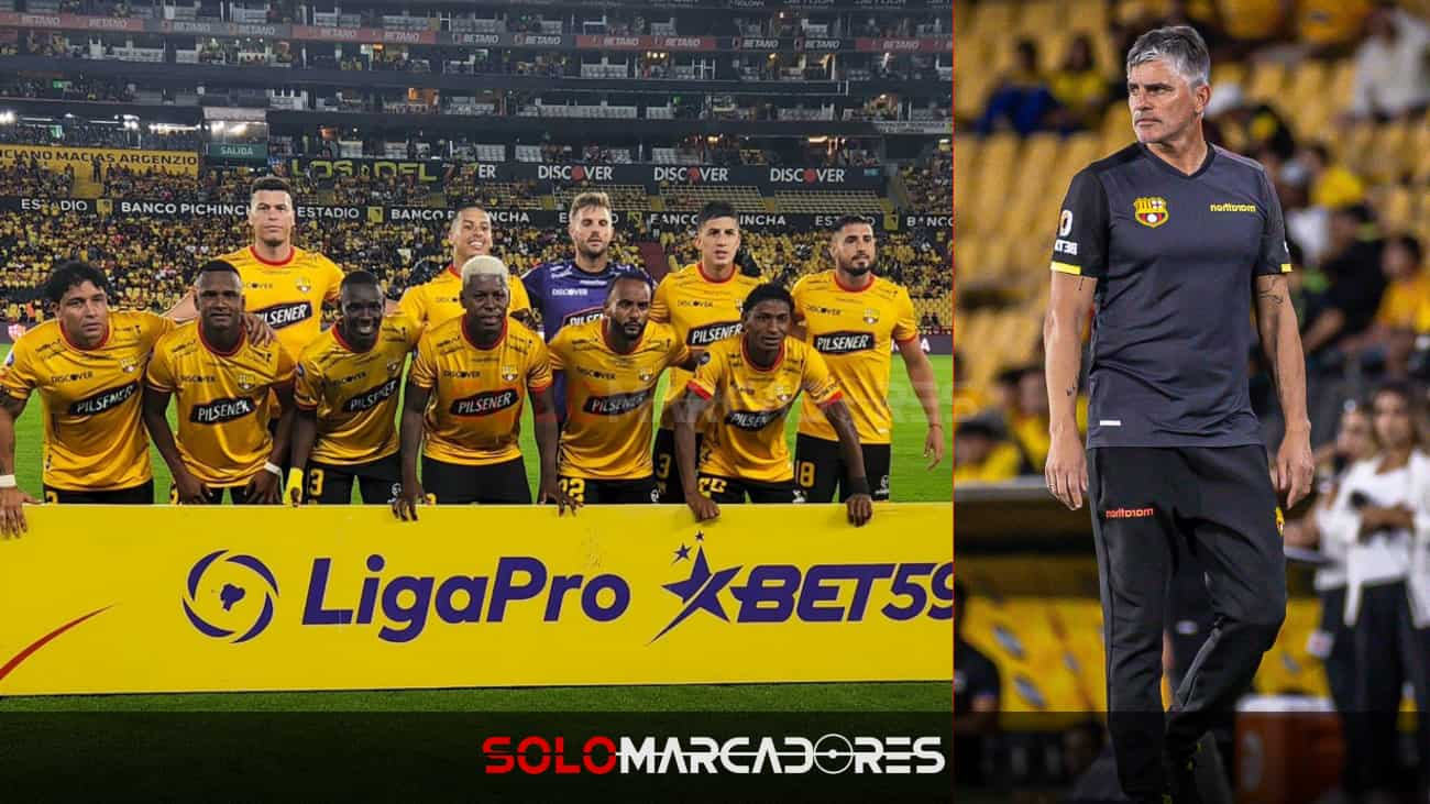 Barcelona SC Alineación de Diego López para enfrentar a Mushuc Runa