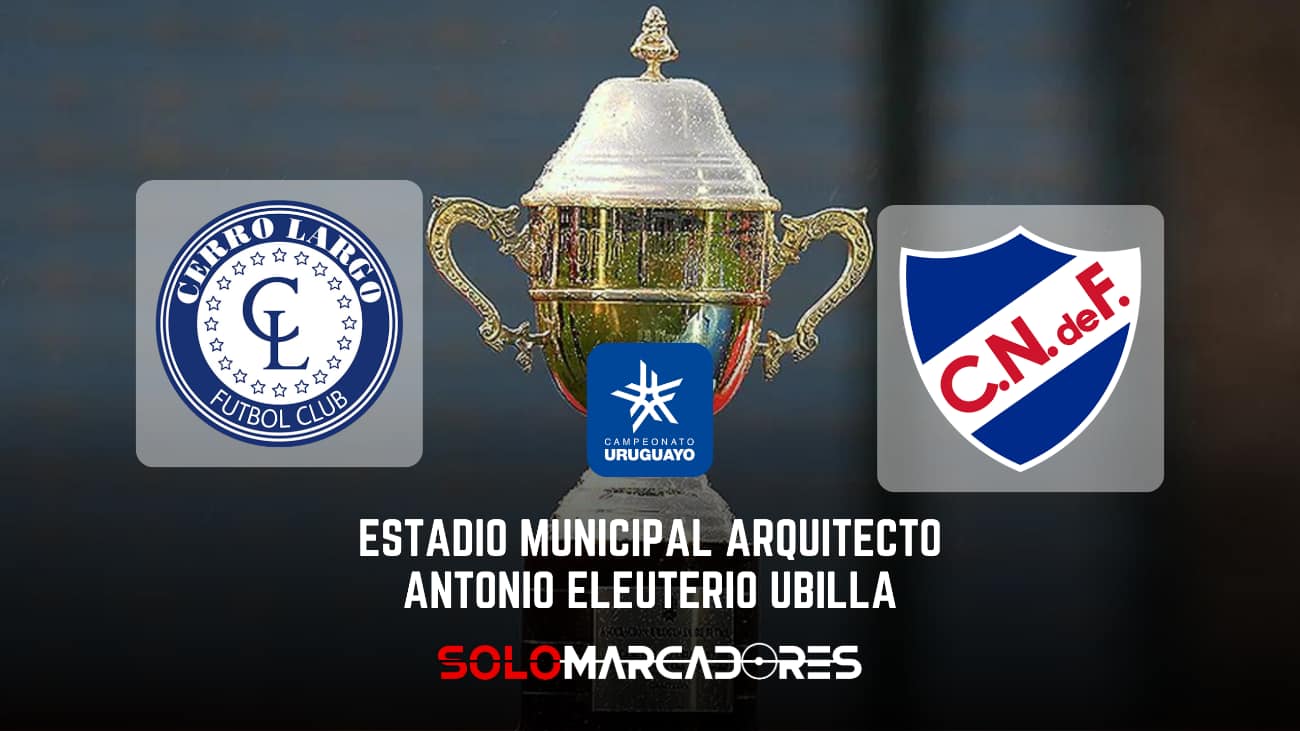 Cerro Largo vs. Nacional EN VIVO por la Jornada 2 del Torneo Clausura 2023