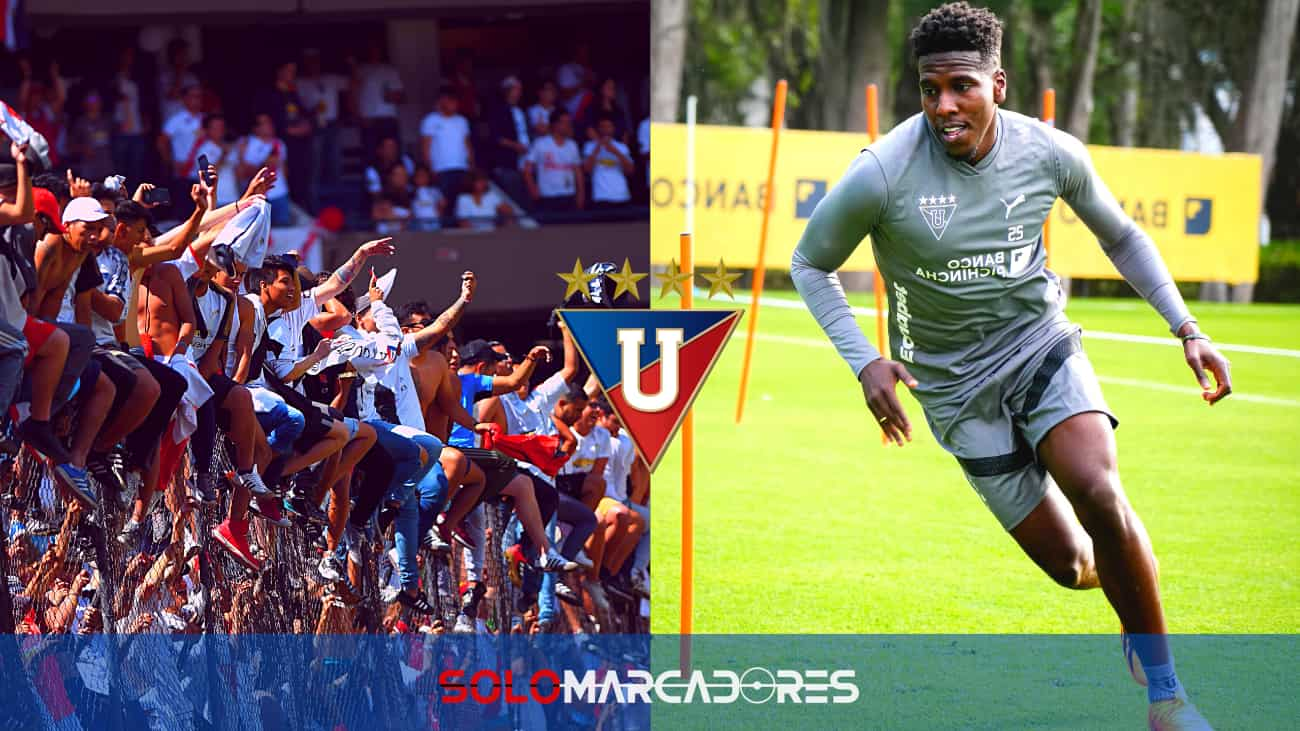 El delantero Jan Hurtado inicia su aventura con Liga de Quito