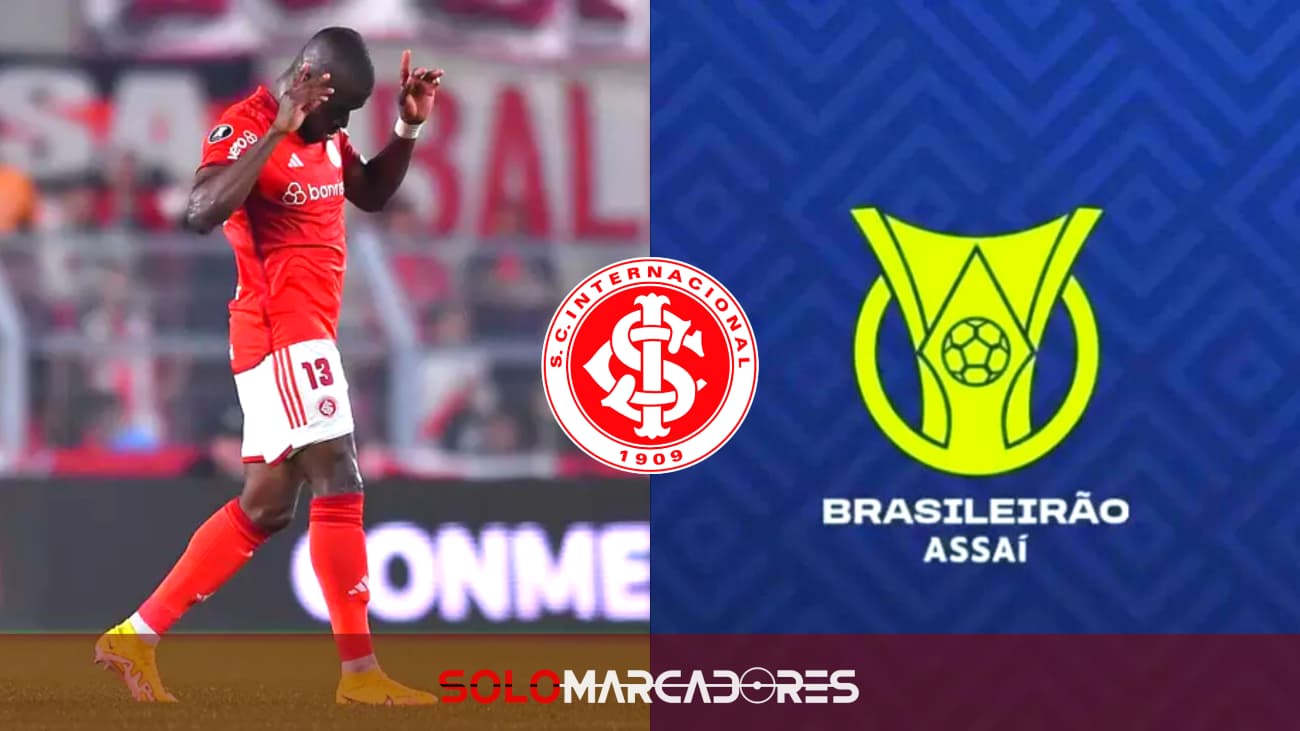 Énner Valencia sin Gol Brasileirao Internacional