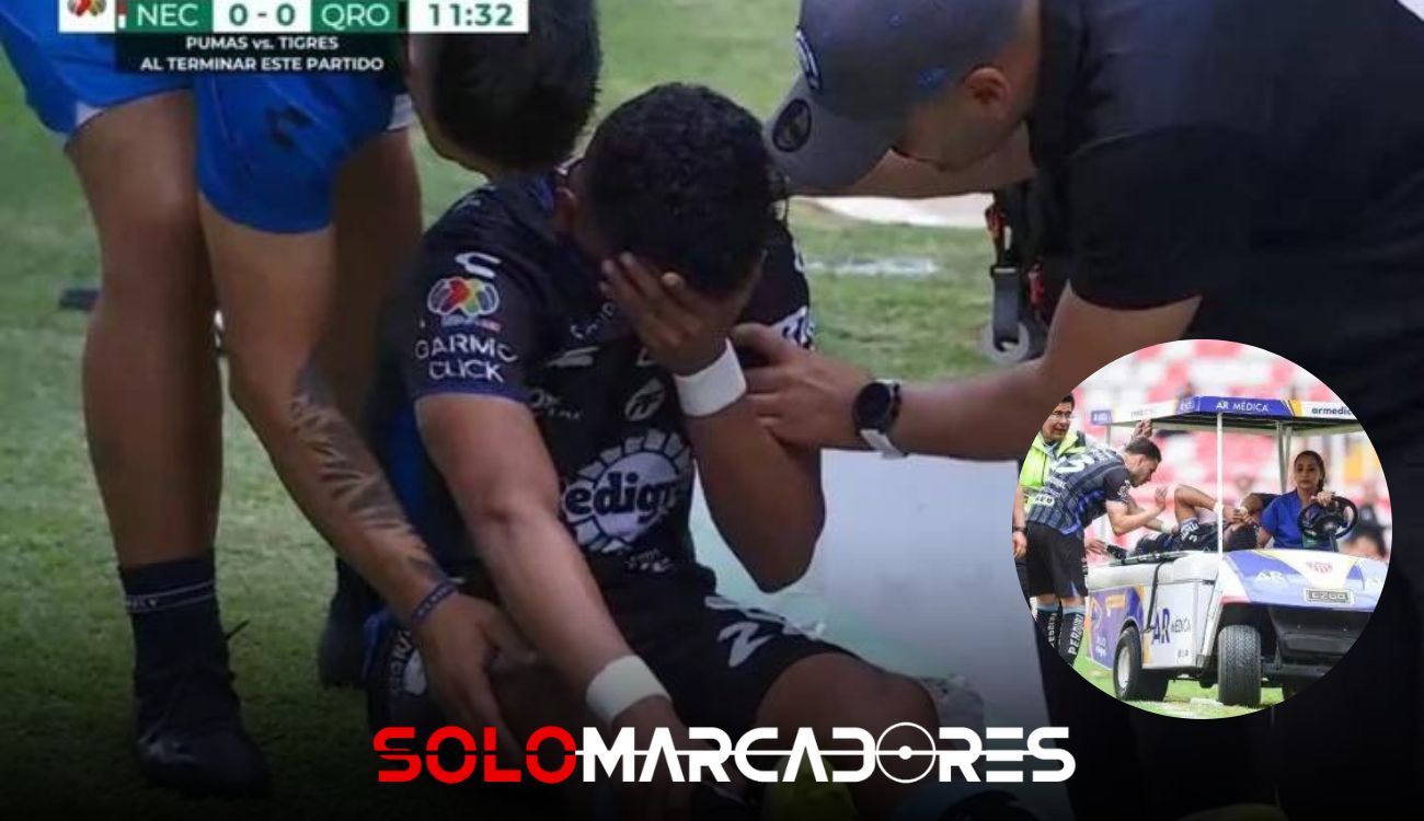 VIDEO | Lesión de Jonathan Perlaza Impacta en el Triunfo del Querétaro