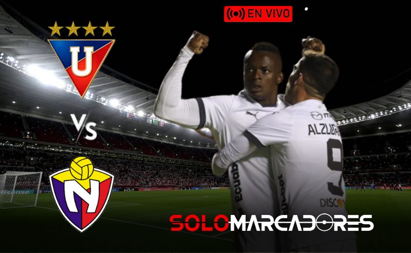 LDU vs. El Nacional EN VIVO: alineación, horario y dónde ver TV por la Liga PRO