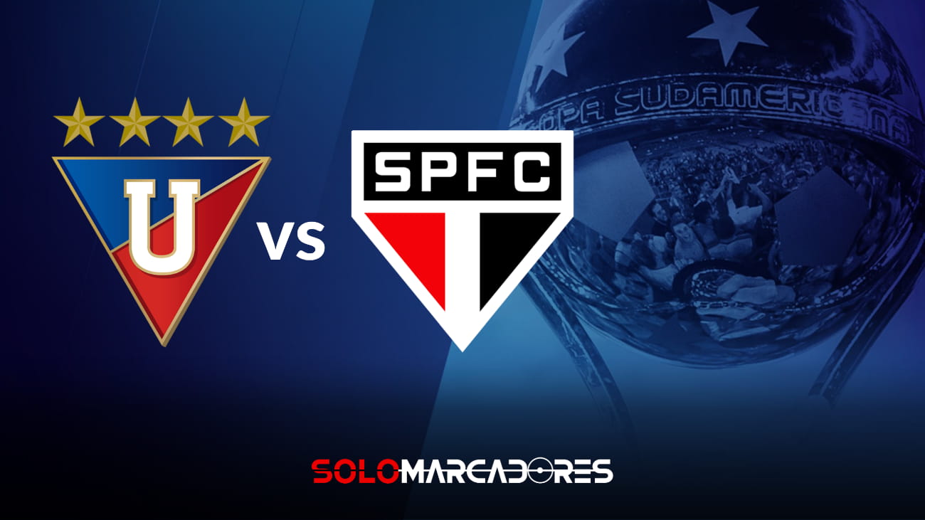 Liga de Quito vs. Sao Paulo EN VIVO por Copa Sudamericana 2023