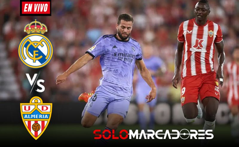 HOY EN VIVO Real Madrid vs. Almería: horario y por dónde ver La Liga