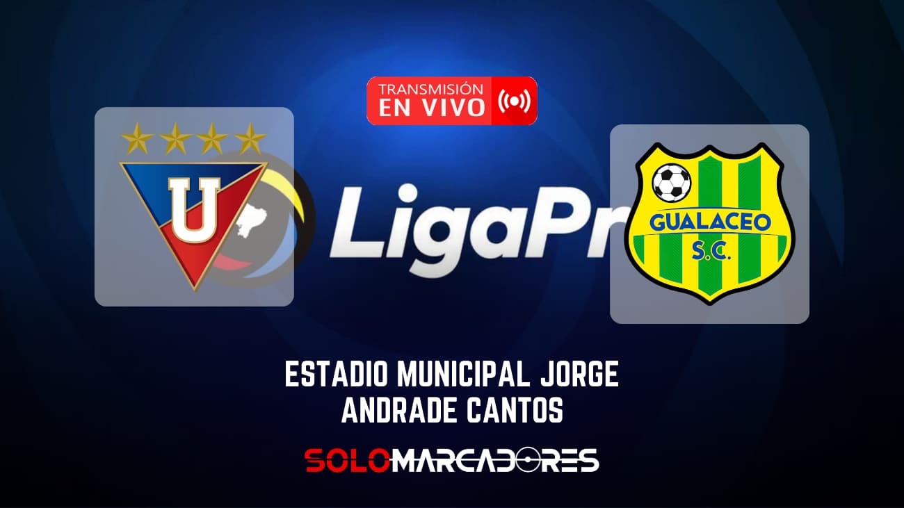 VER LDU Quito vs. Gualaceo partido por la LigaPro 2023 Un duelo vibrante con la estrella Paolo Guerrero