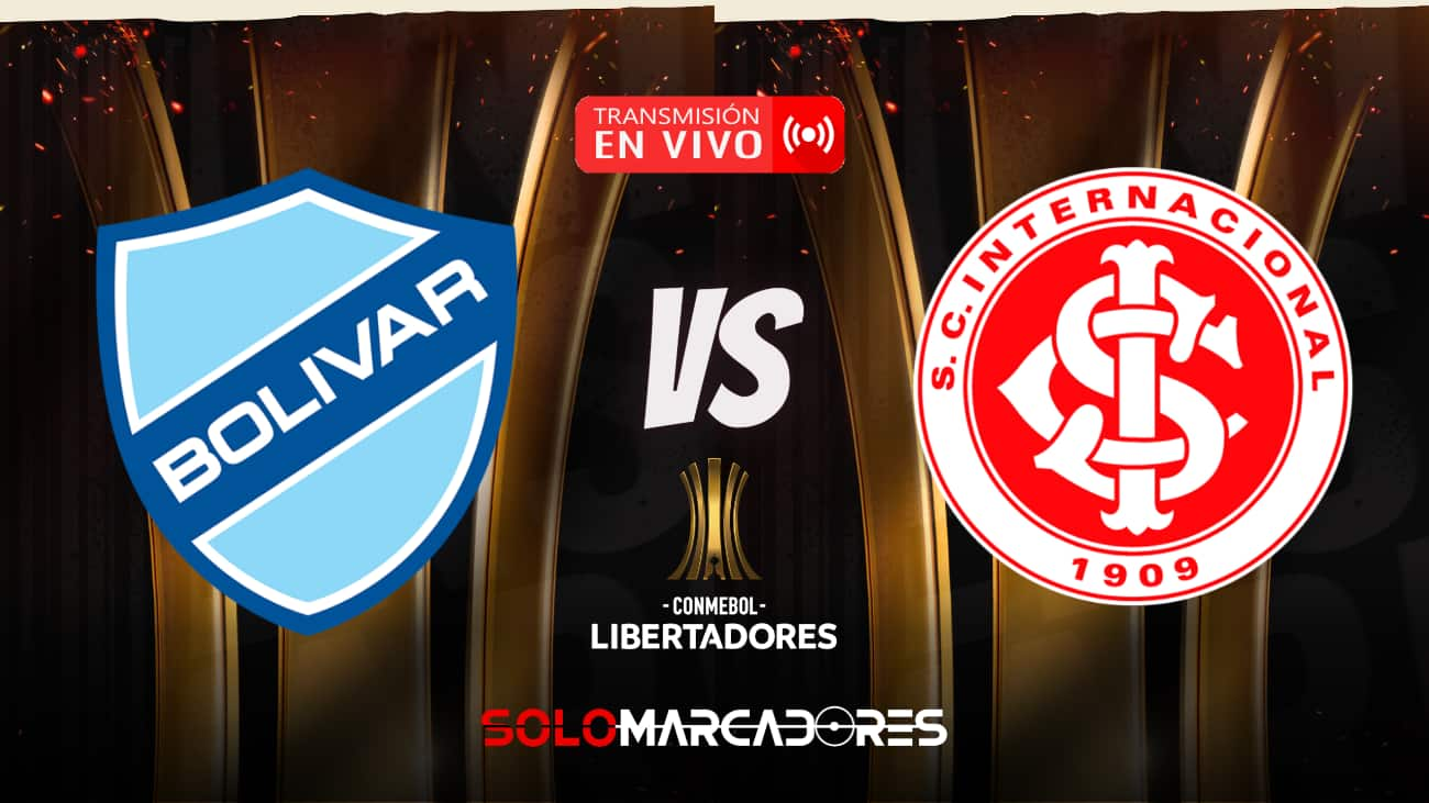 Ver en Directo Bolívar vs. Internacional partido Copa Libertadores