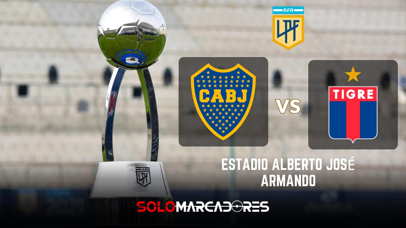 EN VIVO Boca vs. Tigre Partido desde La Bombonera