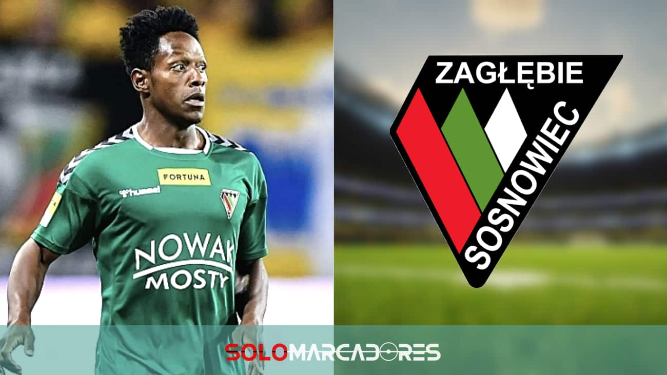 Joel Valencia Estrella emergente en el Zaglebie Sosnowiec