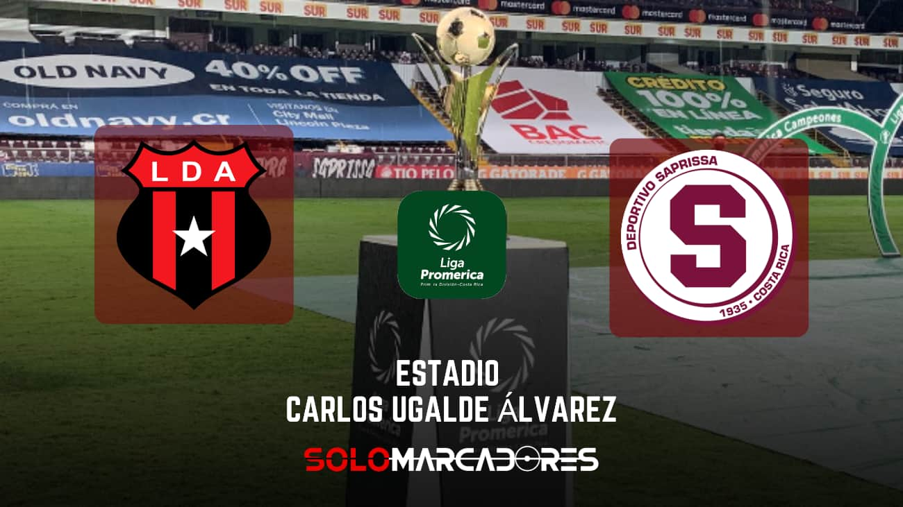 LDA Alajuelense vs. Saprissa EN VIVO por Liga Promérica 2023